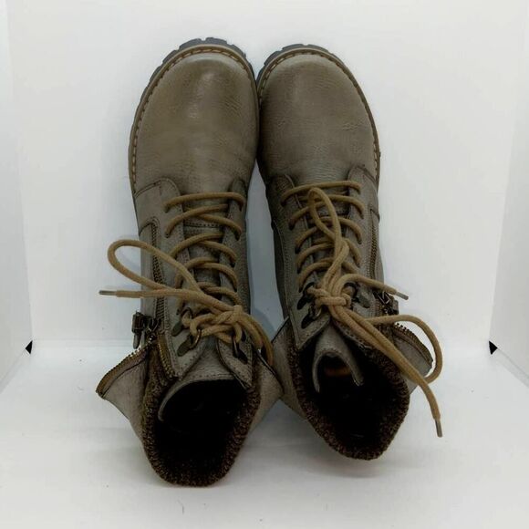 Cliffs by White Mountain NEW Women's Designer Dark Tan Boots - sz. 6 1/2M - Picture 3 of 6